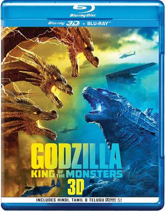 Godzilla: King of the Monsters (Blu-ray 3D & Blu-ray) (2-Disc) (Region Free)