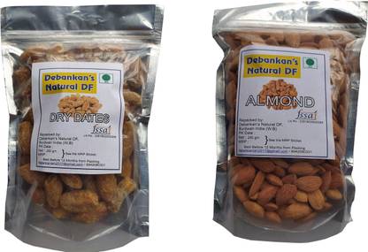 Debankan's Natural DF dry dates-almond Dates