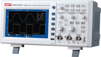 UNIT UTD2102CEX-II UTD2072CEX-II Digital Storage Oscilloscope 2CH 100MHz Bandwidth 800x480 WVGA Digital Oscilloscope