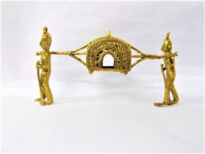 glitter and giggles Palanquin Decorative Showpiece  -  10 cm