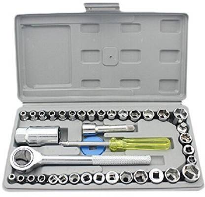 shree shubh laxmi 40 Pc Socket Tool Kit Socket Set