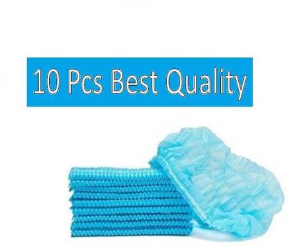 SabSure Disposable Non Woven Bouffant Cap Surgical Head Cap (10 Pcs ) Surgical Head Cap
