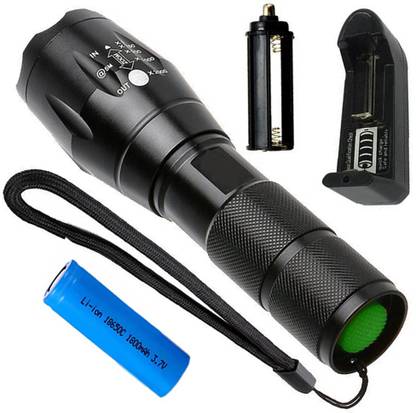 CTB Flashlight Torch 5mode jmall Zoomable LED 700M Torchlight use 18650/AAA Battery Torch