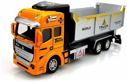 chakrika Die cast meta cool model transport truck with movable parts for kids