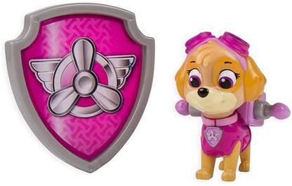 The Simplifiers Paw Patrol Racers - Skye with badge and Machine