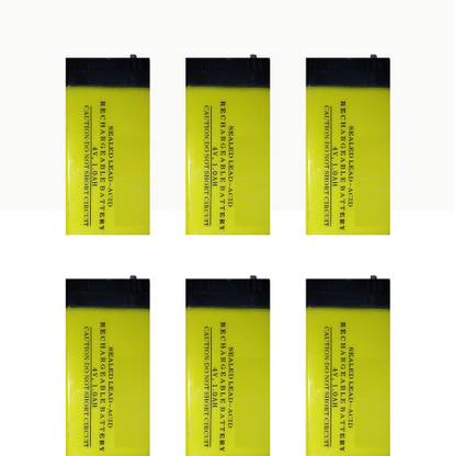 EBRAND ONE 4 Volts 1 Ah rechargeable battery (pack of 6)  Battery