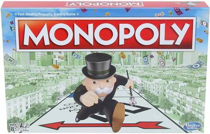 HASBRO GAMING MONOPOLY Board Game for Kids Ages 8 and Up, Classic Game play Board Game Accessories