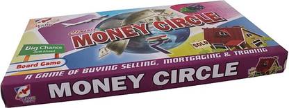 JMD Creation MONEY CIRCLE Money & Assets Board Game