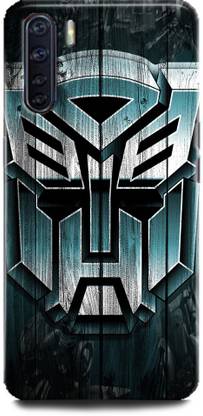 INDICRAFT Back Cover for OPPO F15, CPH2001 TRANSFORMER, TRANSFORMER LOGO, OPTIMUS PRIME