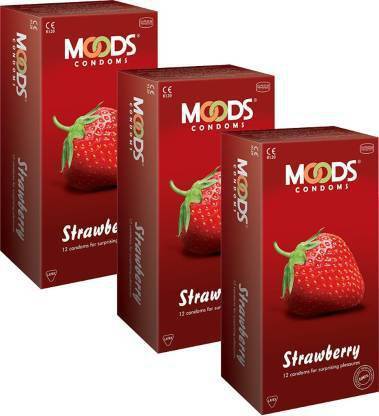 MOODS straberry Condom
