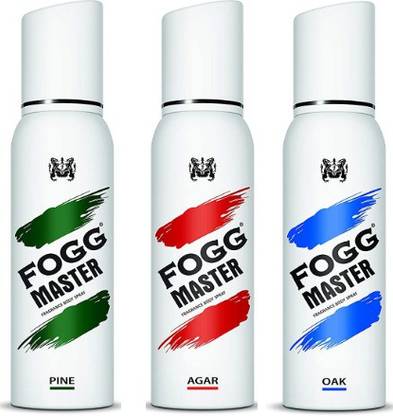 FOGG Master (PINE, AGAR, OAK) - 120ml - PAO-01 Body Spray  -  For Men