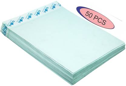 Iconic Safety envelopes A4 size Blue Self Adhesive Cloth Lined envelopes (12*10 inch size), Lamination inside, Used for secure mailing Business Documents Pouch Envelopes
