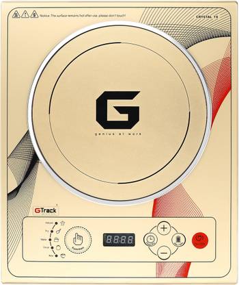 G Track 2000 W Induction Cooktop Touch Panel