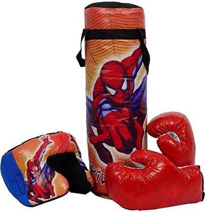 LIFE HUB Boxing Kit, Kids Boxing Kit, Unfilled Boxing Punching Bag With Boxing Gloves Boxing Kit