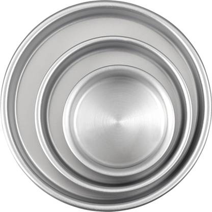 lg trades Aluminium Cake Mould 3 moulds