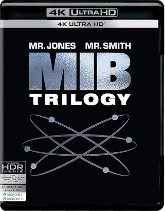 MIB: Men in Black Trilogy - Men in Black 1, 2 & 3 (Part 1 to 3) (4K UHD) (3-Disc)
