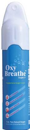OXY Breathe 99.5% Pure Oxygen in Portable can For Emergency Conditions (9L-150 Puffs) Portable Oxygen Can