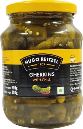 Hugo Reitzel Gherkins With Chilli Cucumber Pickle