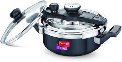 Prestige Svachh Clip on 3 L Outer Lid Induction Bottom Pressure Cooker