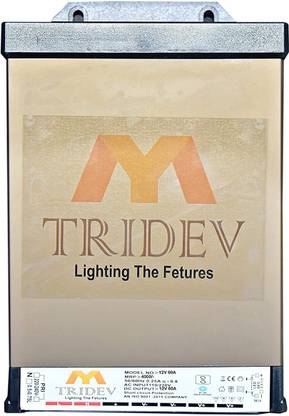 MY TRIDEV RAIN Proof 12V 60A 720W DC Switching Switch Power Supply for LED Strip, CCTV, 12Volt 60Amp 720 Watts PSU