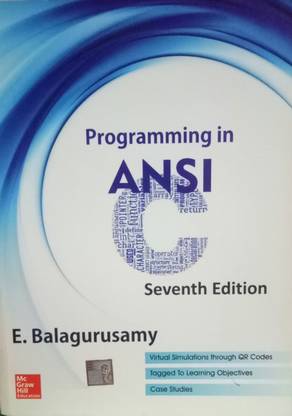 Programing In ANSI C