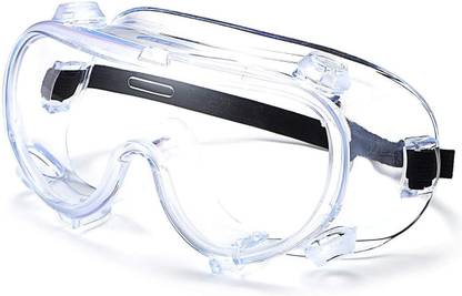 Trendy Traders SAFETY GOGGLES ANTI FOG Scratch Resistant Detachable Power Tool, Welding, Laboratory, Blowtorch, Wood-working  Safety Goggle