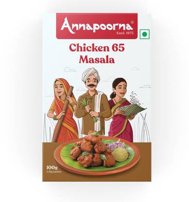 Annapoorna Chicken 65 Masala 100g Carton