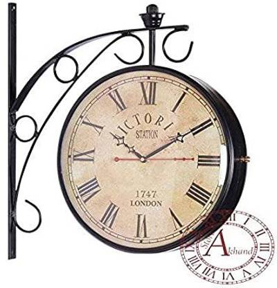 Wadhwa Times Analog 32 cm X 24 cm Wall Clock