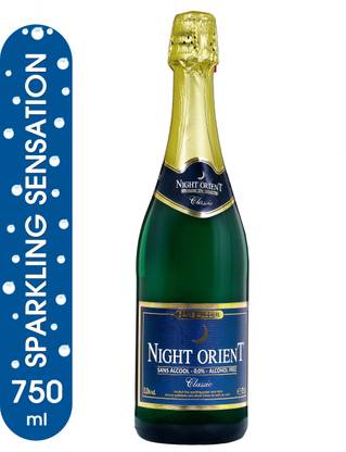 Night Orient Classic White Wine Glass Bottle