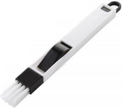 BELOWCLUB Dust Cleaning Brush for Window Frame, Keyboard with Mini Dustpan (Standard Size, Multicolour) Plastic Dry Brush