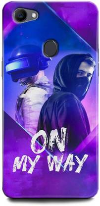 BARMANS Back Cover for Oppo F7/ Alan walker, EDM DJ, Faded, Singer, Pubg, on my way
