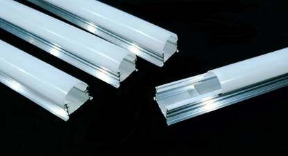 Electronic Spices 1Meter Aluminium Profile Groove housing for Led Strip PACK OF 2 Display Lights Electronic Hobby Kit