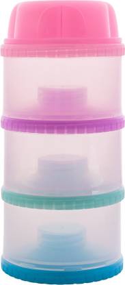 FISHER-PRICE 100% BPA Free Milk Powder 3 Container, 850 ml | Easy Measurement & Sterilization  - Polypropylene Plastic