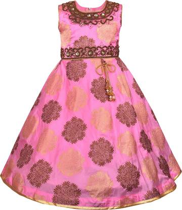 Girls Maxi/Full Length Party Dress