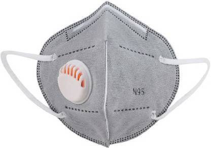 ROXTER Anti-Pollution/Surgical Breathable Exhalation Valve Respirator Filter N95 N95 Face Mask Breathable, Anti-Pollution & Anti Virus Breathable Face Mask with inbuilt filter air masks for Men & Women Kidz 5 Layers Protection Respirator With Melt Blown Fabric Face Mask,Breathable, Anti-Pollution Face Mask Reusable, Washable