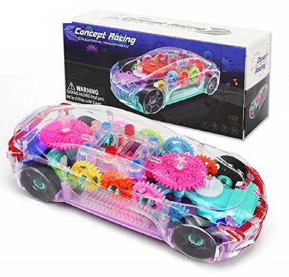 Unique Collection Concept Racing Car Gear Simulation Mechanical Car, Sound & Light Toys