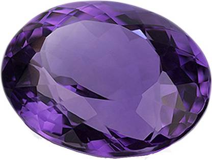 R.K GEMS 8-Carat Natural Katela Amethyst For Unisex Amethyst Stone