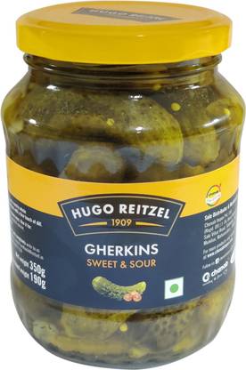 Hugo Reitzel Sweet And Sour Gherkins Gherkin Pickle