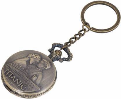 lullbee Vintage Titanic Pocket Chain Watch PoCWT1 Bronze Metal Pocket Watch Chain