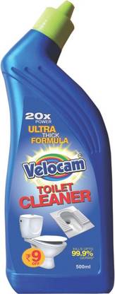 VELOCAM Toilet cleaner 500 ml pack of 5 Jasmine Liquid Toilet Cleaner