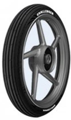 JK Challenger F21 2.75-18 Tube-Type Bike Tyre, Front Challenger F21 2.75-18 Tube-Type Front Two Wheeler Tyre