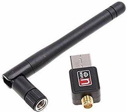 icall Wifi Antenna 600 Mbps Dongle Connector 802.11n Wi Fi 2.4GHz Wireless LAN Network Card External All PC Desktop And Laptop USB Adapter Wireless Adapter USB LAN Card