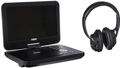 Naxa  DVD Player with Bluetooth 10 inch DVD Player