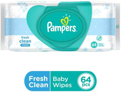 Pampers Count Fresh Clean Dermatologically Tested Safe for Baby's Skin