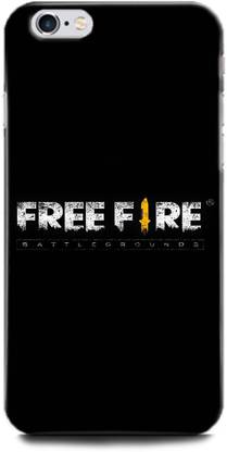 WallCraft Back Cover for Apple iPhone 6 Plus FREE FIRE, GAME, QUOTES, POSITIVE