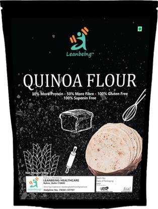 LEANBEING Quinoa flour (1kg), Gluten free Quinoa atta | Naturally Protein Rich | Premium Quality Quinoa Flour