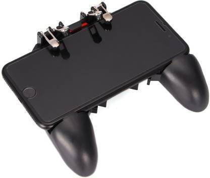 Garland No1 Brand Gaming AK66 All-in-One Mobile Game Controller for PUBG Triggers Free Fire Key Button Joystick Gamepad L1 R1 Trigger Phone Controller Gamepad, [Upgraded Version/Six-Finger Operation] Shooter Sensitive and Aim Controller Joysticks for Android & iOS for Knives Out Gaming  Gaming Accessory Kit