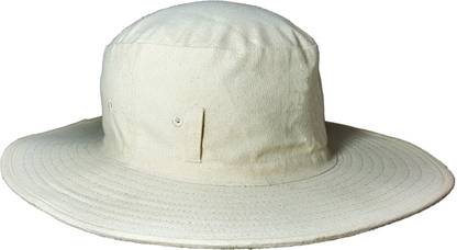 teknik 100% Cotton Canvas Cricket Panama Hat Extra Wide Oval Brim