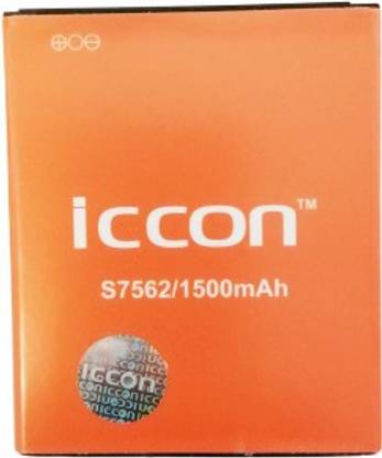 ICCON Mobile Battery For  Samsung Samsung S Duos S7562