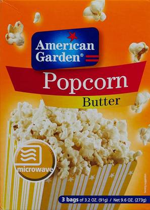 American Garden Popcorn Butter Flavor Butter Popcorn